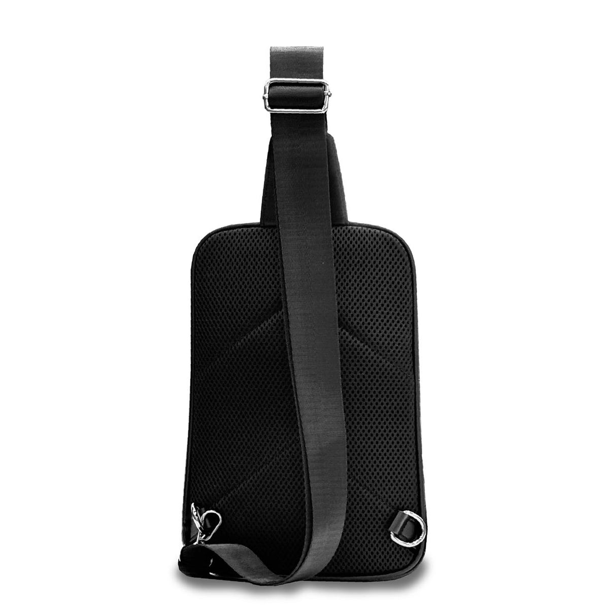MOXOM MX-BA10 Fingerprint Lock Crossbody Bag – Anti-Theft Business Sling Bag, Keyless Security