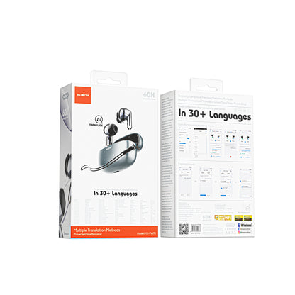 Moxom Mx-Tw78 Ai Translator Compatible With Airpods