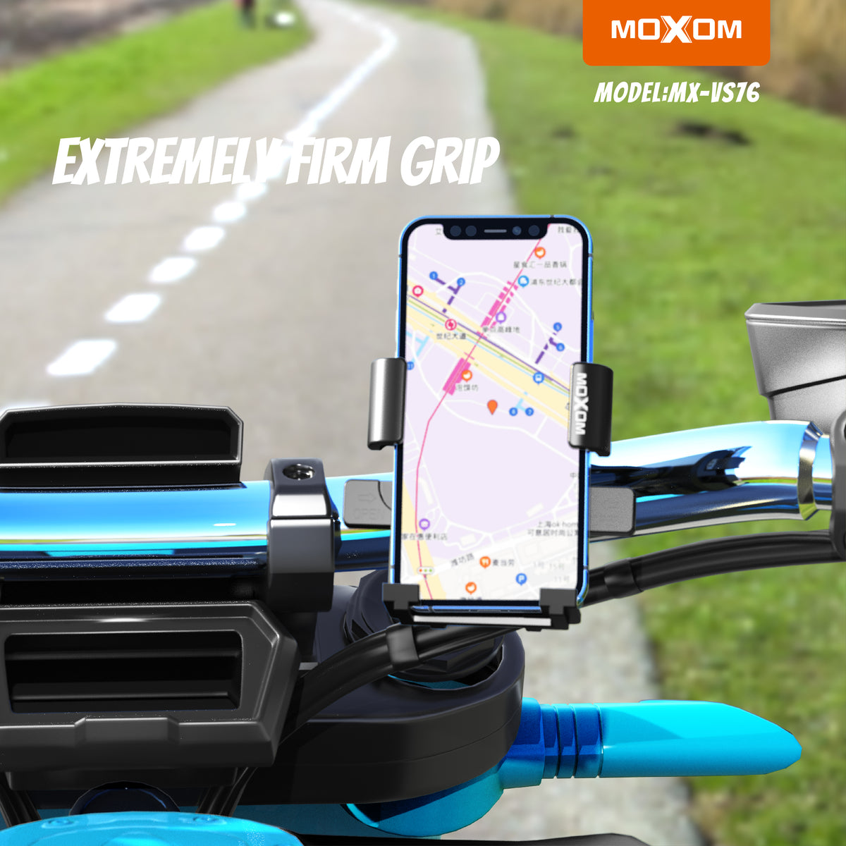 Moxom MX-VS76 Universal Bike & Motorcycle Phone Holder
