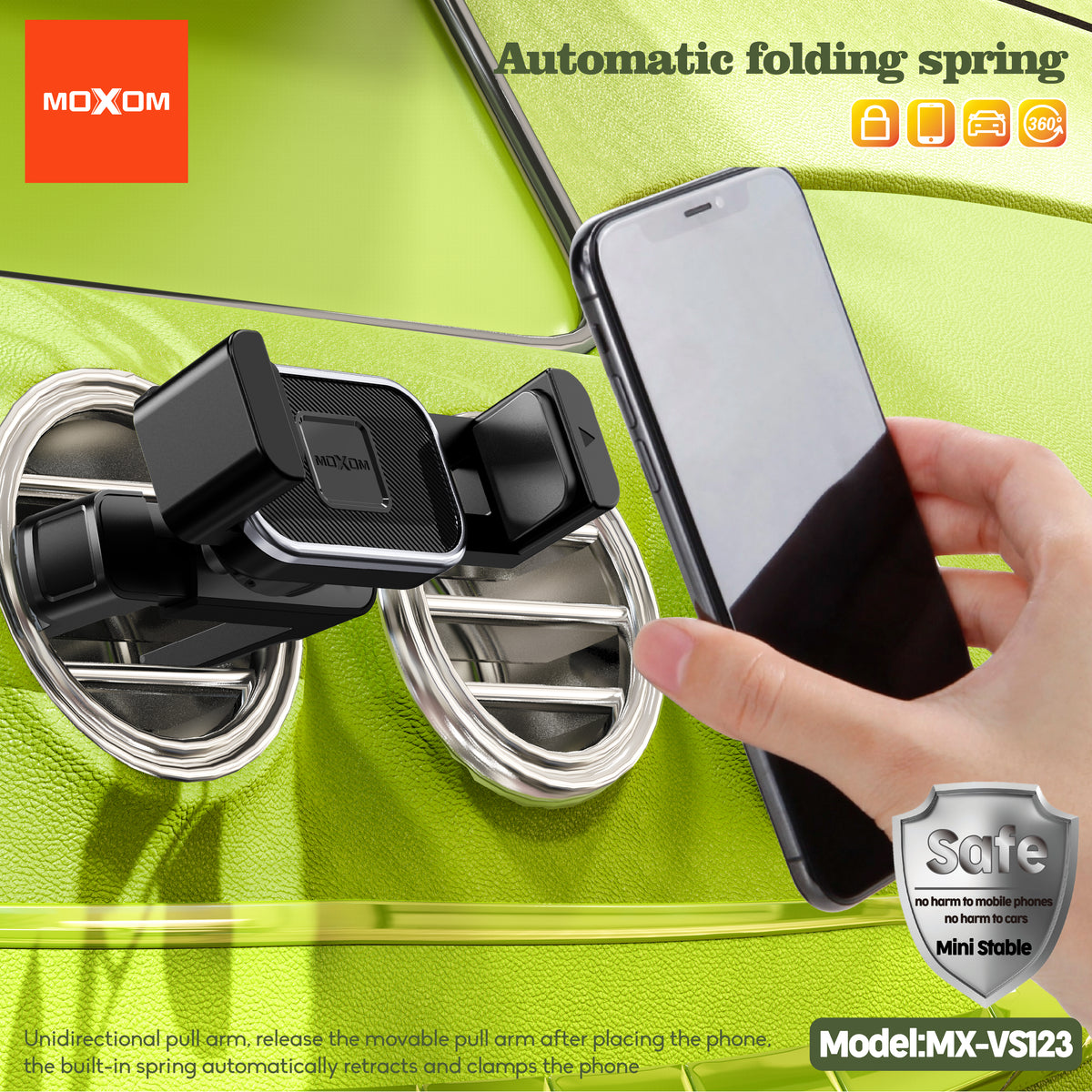 Moxom MS-VS123 Vent Phone Holder