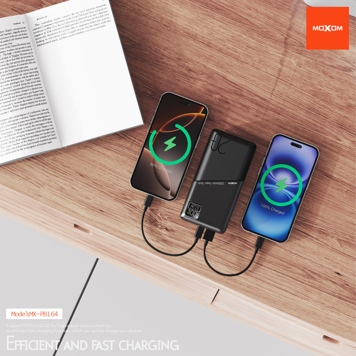 Moxom MX-PB164 20000mAh Power Bank