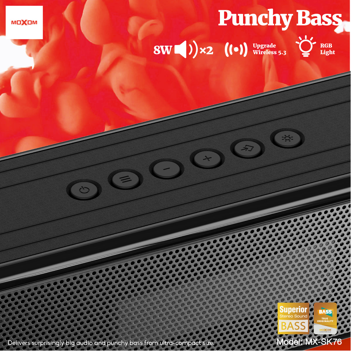 Moxom MX-SK76 Bluetooth Speaker