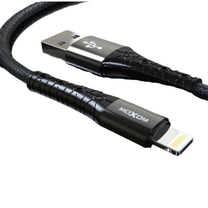 Moxom CB-31 Lightning Fast Charging Cable 2.4A Speed with LED Light
