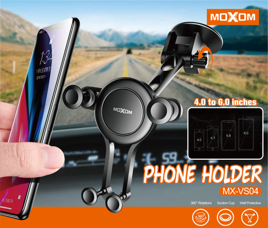 Moxom MX-VS04 Secure Suction Cup Phone Holder