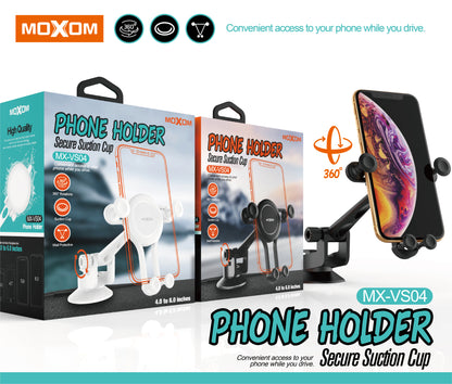 Moxom MX-VS04 Secure Suction Cup Phone Holder