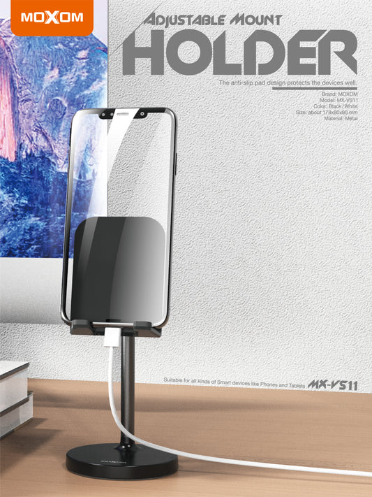 Moxom MX-VS11 Adjustable Desktop Phone & Tablet Holder