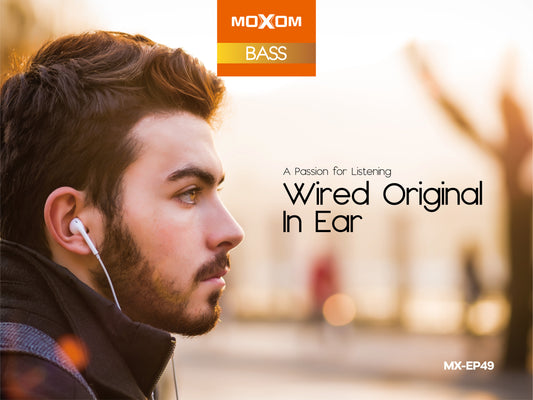 MOXOM MX-EP49 Wired Earphones Lightning Connector