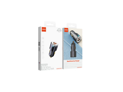 Moxom MX-VC23 100W PD Dual Port Car Charger