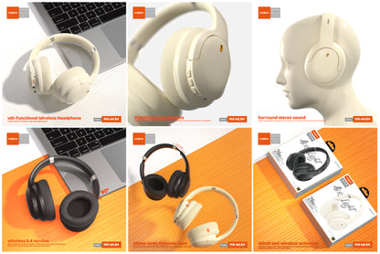Moxom MX-WL84 Wireless Bluetooth Headphones Hi-Fi Sound