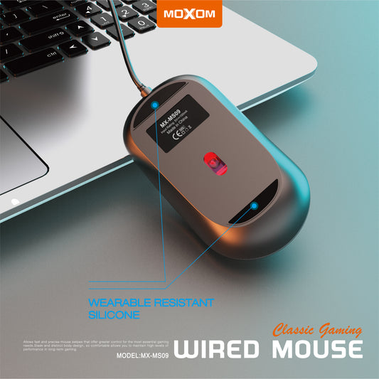 Moxom MX-MS09 Wired Optical Mouse