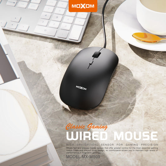 Moxom MX-MS09 Wired Optical Mouse