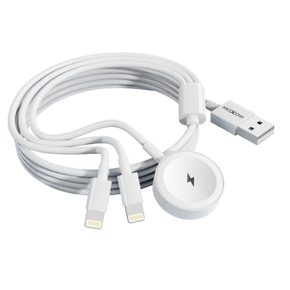 Moxom MX-CB154 WL 3-in-1 Magnetic Watch Charging Cable