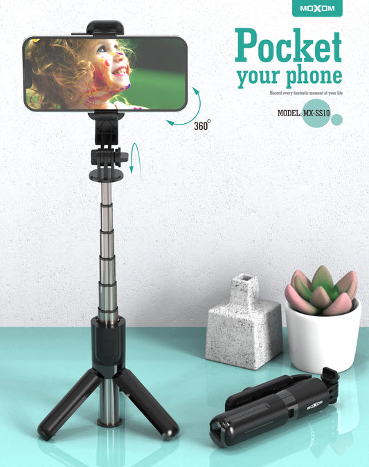 Moxom MX-SS10 Mini Selfie Stick Tripod