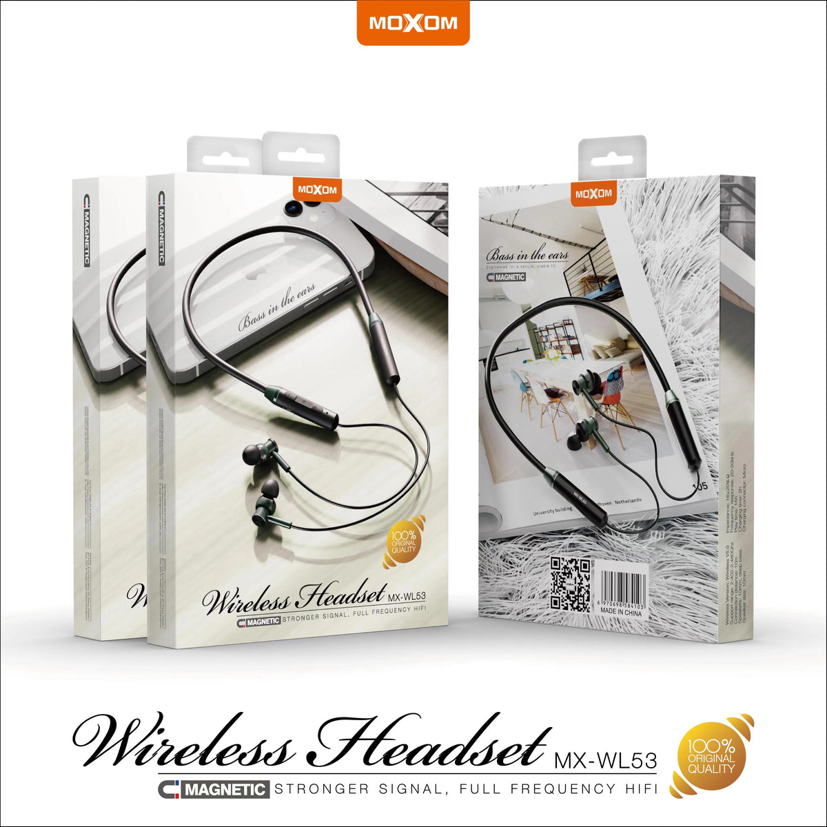 Moxom MX-WL53 Type-C Wired Earphones