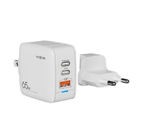 Moxom MX-HC76 PD 65W GaN Fast Charger Triple Port