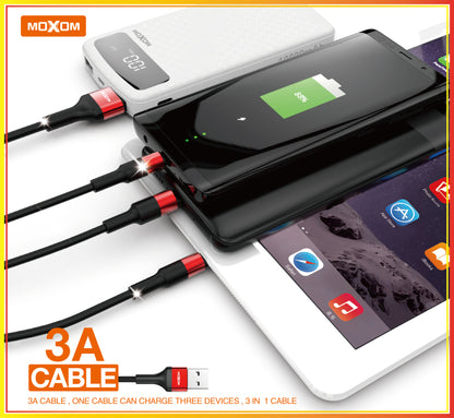 Moxom 3 in1 charging Cable CC53