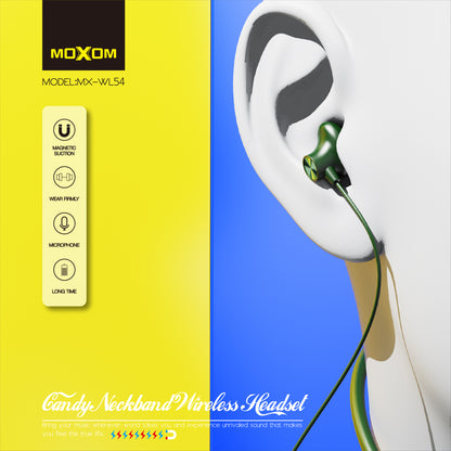 Moxom wireless Bluetooth neckband mx wl54
