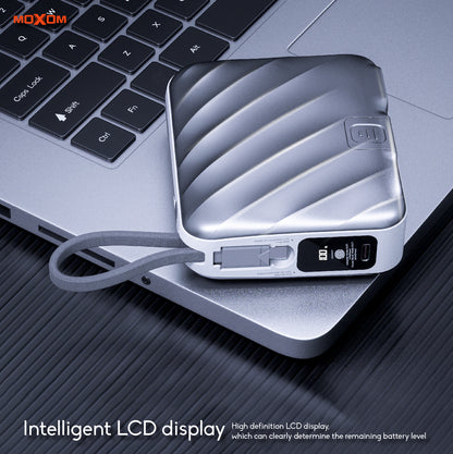 Moxom MX-PB151 20000mAh LCD Plug-in Power Bank