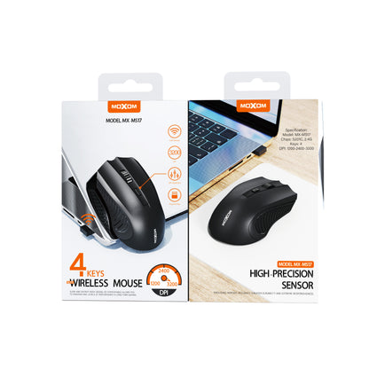 Moxom ergonomic 4 Keys Wireless Mouse MX-MS17