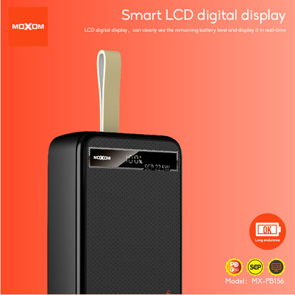 Moxom 30000mAh Fast Charging Power Bank PB156