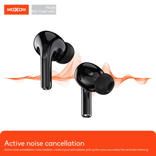Moxom MX-TW67 ANC TWS Earbuds