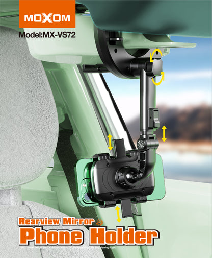 Moxom MX-VS72 Rear-View Mirror Phone Holder