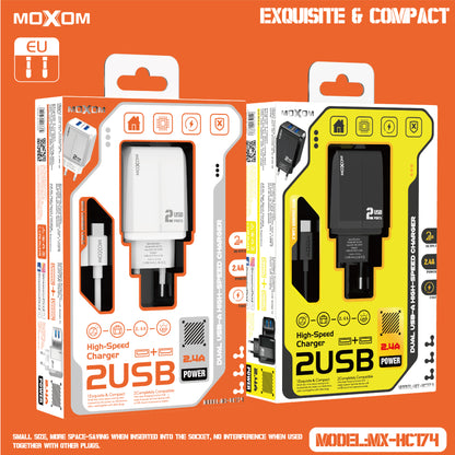 Moxom MX-HC174 Dual USB Charger