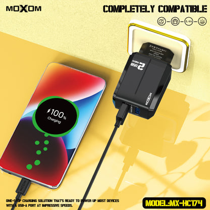 Moxom MX-HC174 Dual USB Charger