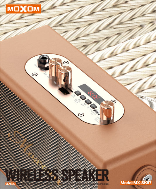 MOXOM Classic Wireless Speaker MX-SK57