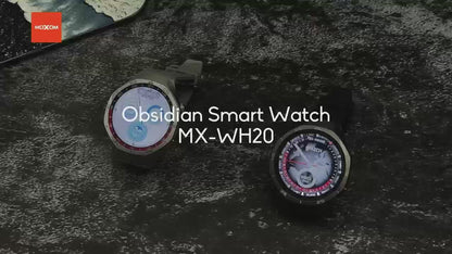 MOXOM MX-WH20 Sports Smart Watch – NFC Supported, Fitness Tracking, Call & Message Alerts, Black
